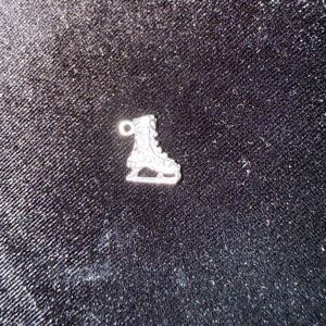 Sterling Silver Ice Skate Charm